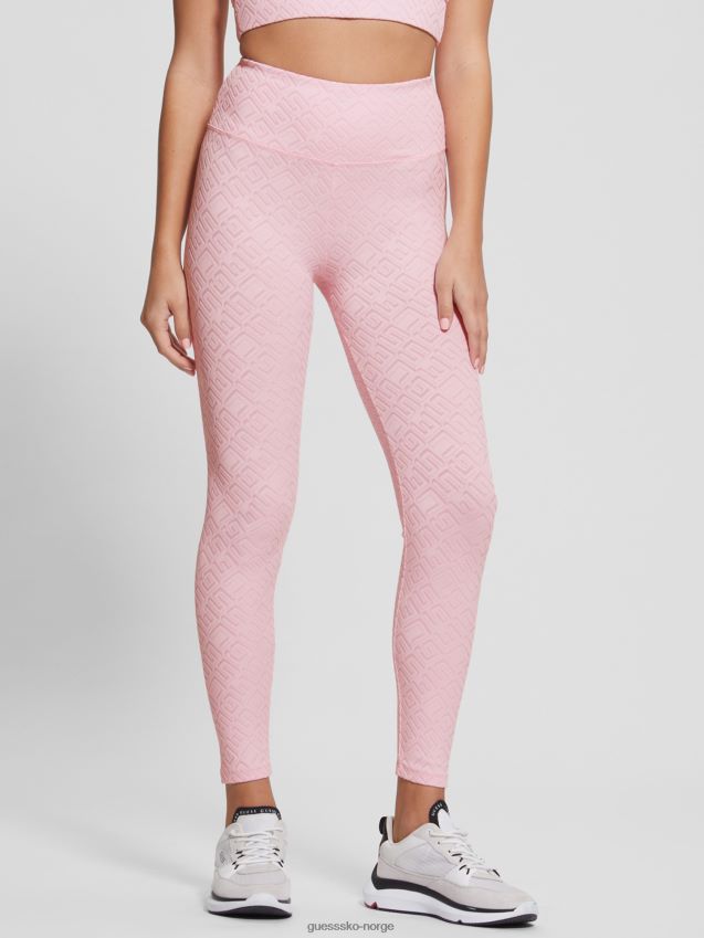 Guess dana logo leggings g-preget utvasket nål g-preget utvasket nål kvinner F0LJ809480