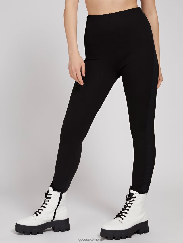 Guess elastisk logolegging svart svart kvinner F0LJ806216