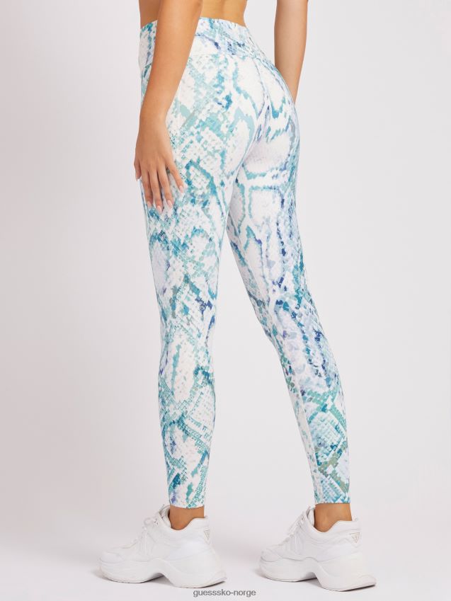 Guess flerfarget mønster animalier legging flerfarget mønster kvinner F0LJ803414