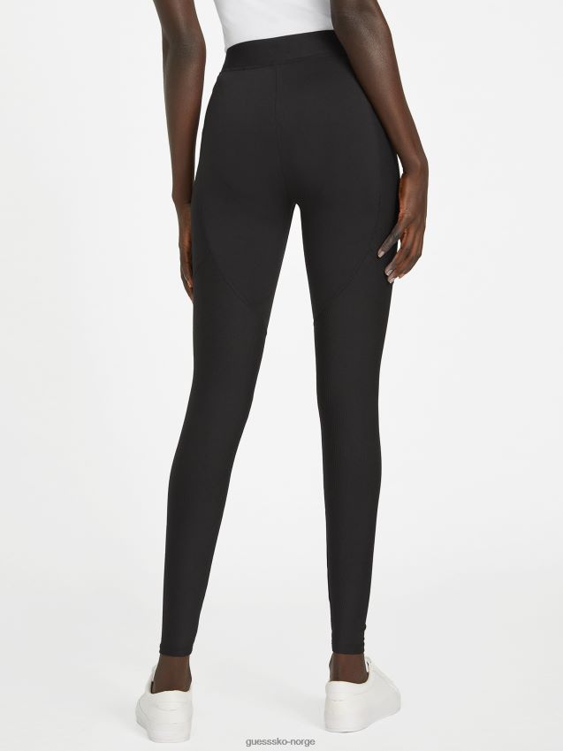 Guess ikram aktive leggings kulsort kulsvart kvinner F0LJ806786