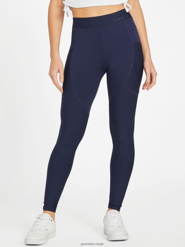 Guess ikram aktive leggings nattlig marine nattlig marine kvinner F0LJ806866