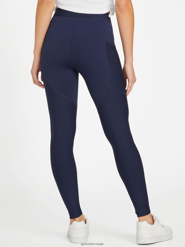 Guess ikram aktive leggings nattlig marine nattlig marine kvinner F0LJ806866