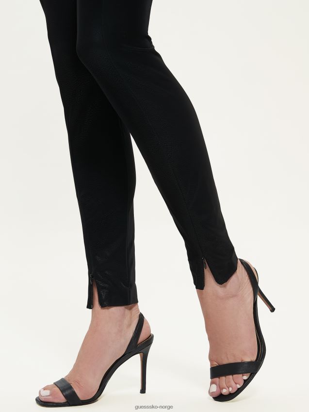 Guess katt korsett leggings jet black multi jet black multi kvinner F0LJ809294