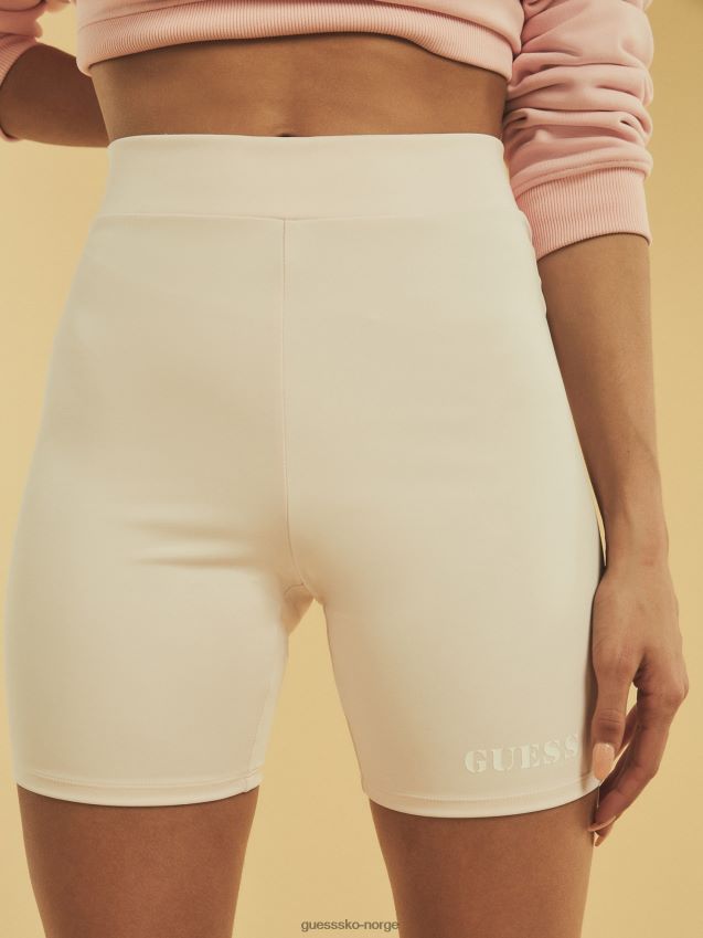 Guess bikershorts med rosa logo rosa kvinner F0LJ806079
