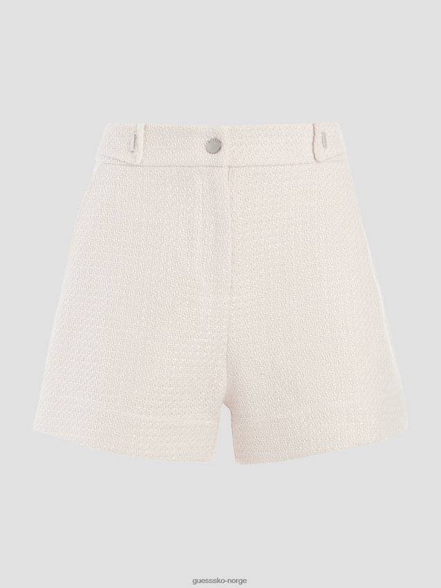 Guess melissa boucl shorts kremhvit kremhvit kvinner F0LJ809391