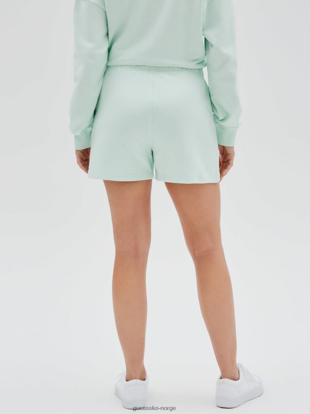 Guess side logo shorts grønn grønn kvinner F0LJ802695