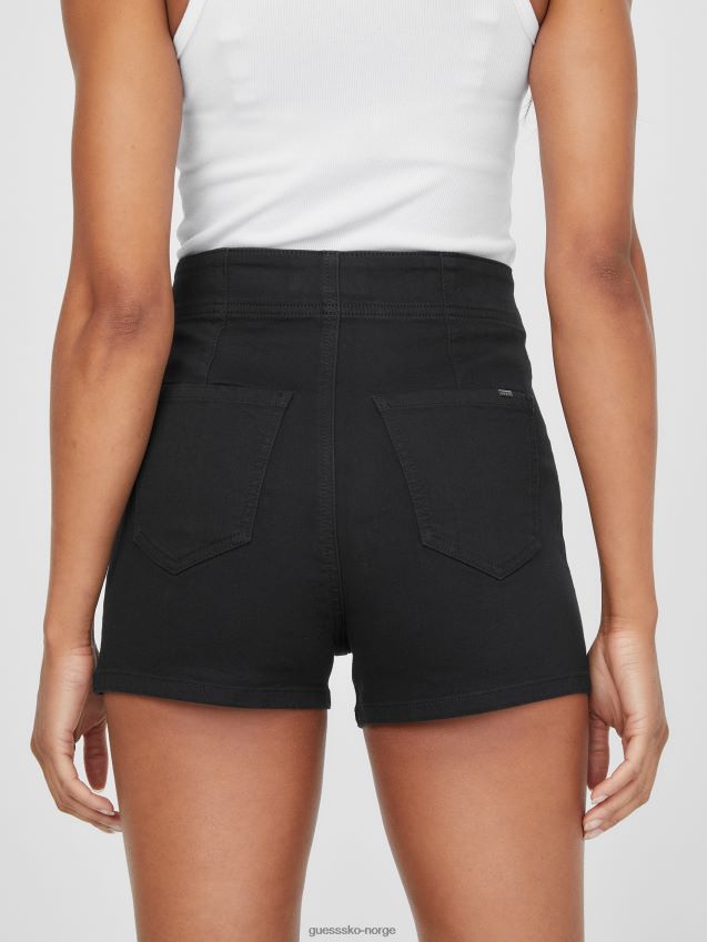 Guess svart eco emberly korsettshorts svart kvinner F0LJ807221