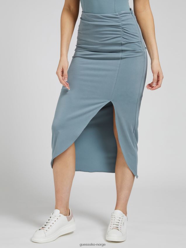 Guess grønt midiskjørt grønn kvinner F0LJ803242