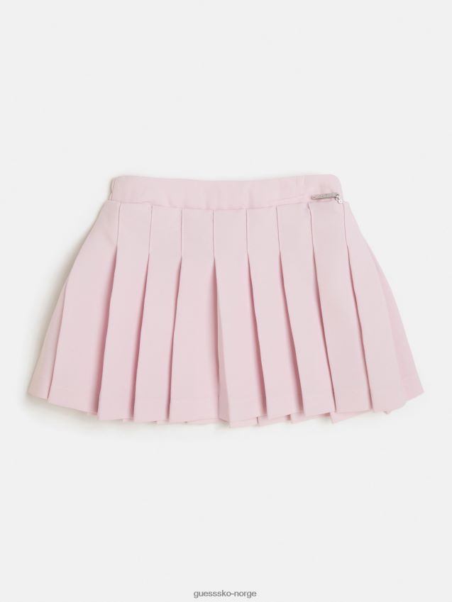 Guess plissert miniskjørt rosa rosa kvinner F0LJ801907