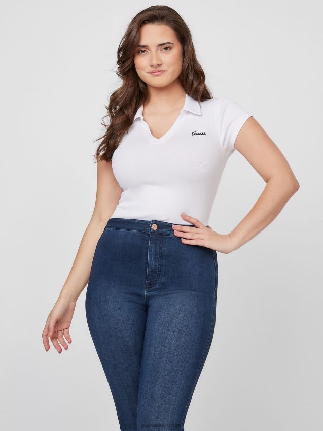 Guess rafina polo ren hvit Ren hvit kvinner F0LJ807328