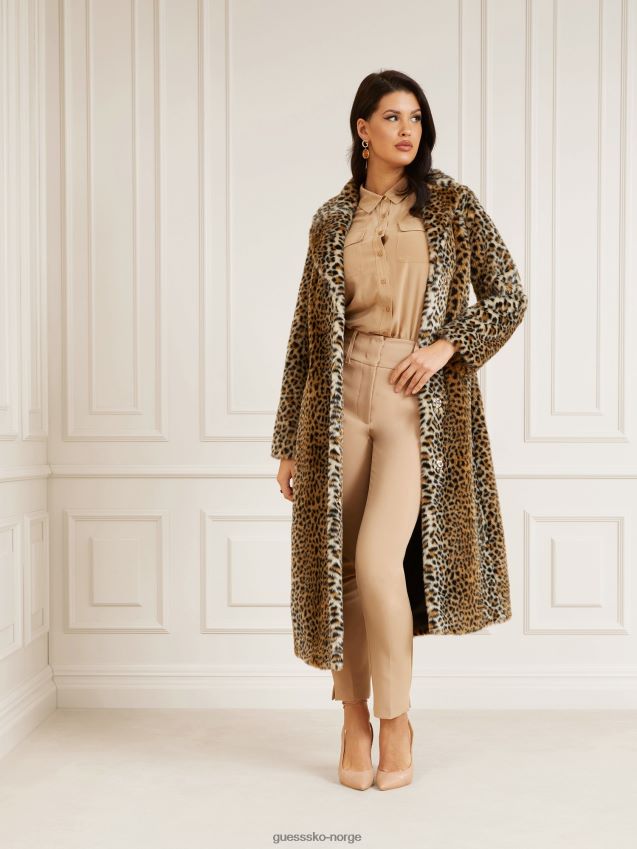 Guess animalier marciano animalier imitert pels dyrere kvinner F0LJ803865