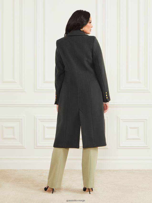 Guess chenille grønn francesca london kåpe chenille grønn kvinner F0LJ809670