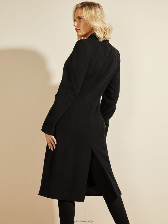 Guess london-kåpen kulsort kulsvart kvinner F0LJ809627