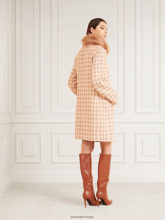 Guess multi rosa marciano ull blanding kåpe multi rosa kvinner F0LJ805971