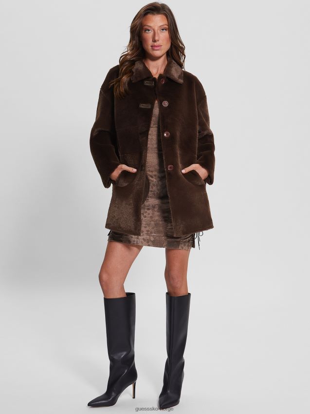 Guess nina vendbar frakk ny java multi ny java multi kvinner F0LJ809339