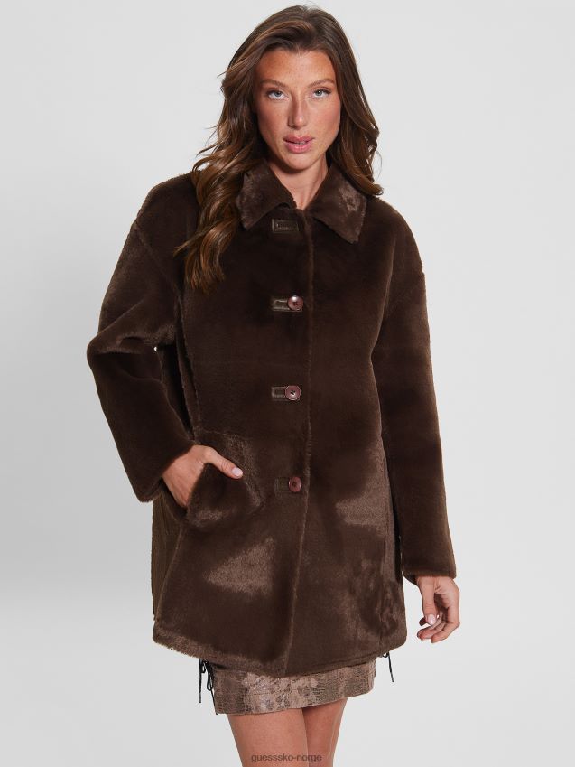 Guess nina vendbar frakk ny java multi ny java multi kvinner F0LJ809339