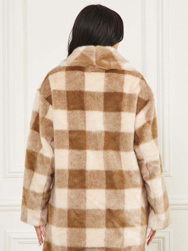 Guess rochelle frakk ørkenstorm og sukker sw ørkenstorm og sukker sw kvinner F0LJ809786