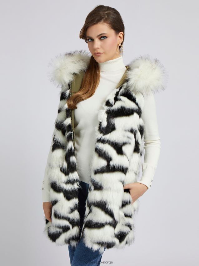 Guess transformerbar 3 i 1 parkas grønn grønn kvinner F0LJ803531