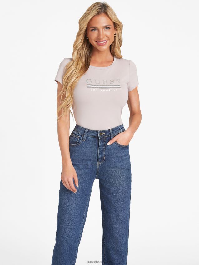 Guess day dust sterling paljett-t-skjorte dag støv kvinner F0LJ807161