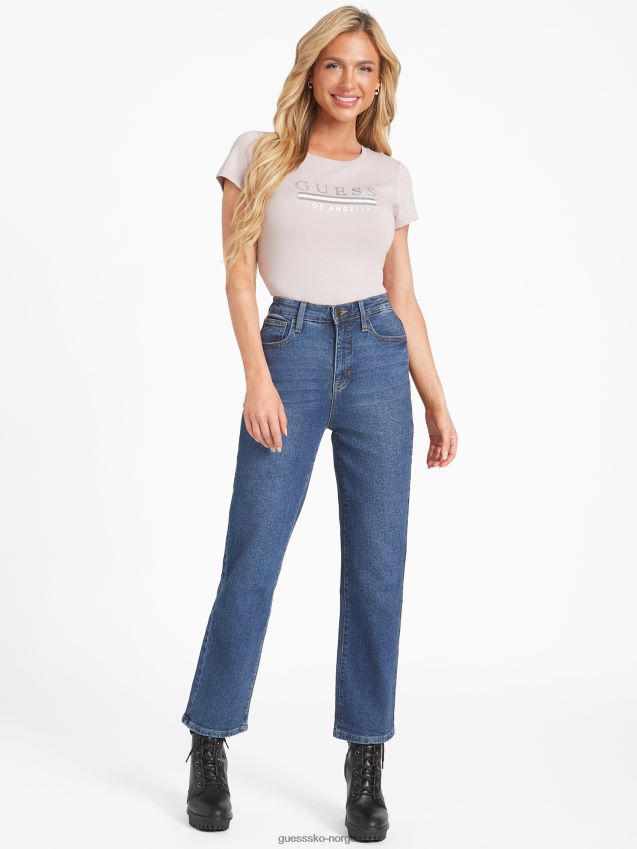 Guess day dust sterling paljett-t-skjorte dag støv kvinner F0LJ807161