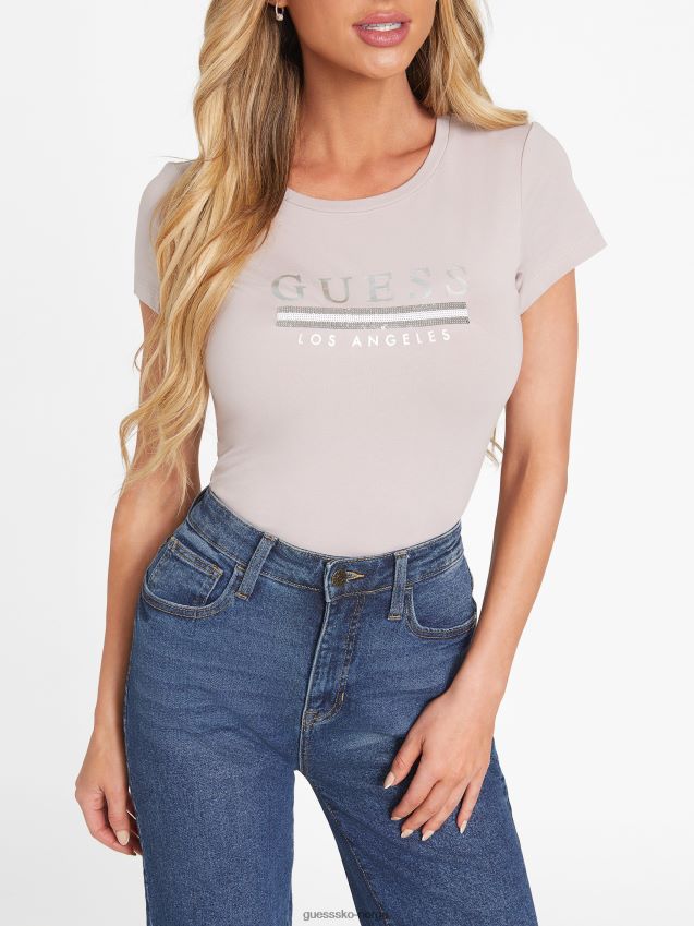 Guess day dust sterling paljett-t-skjorte dag støv kvinner F0LJ807161