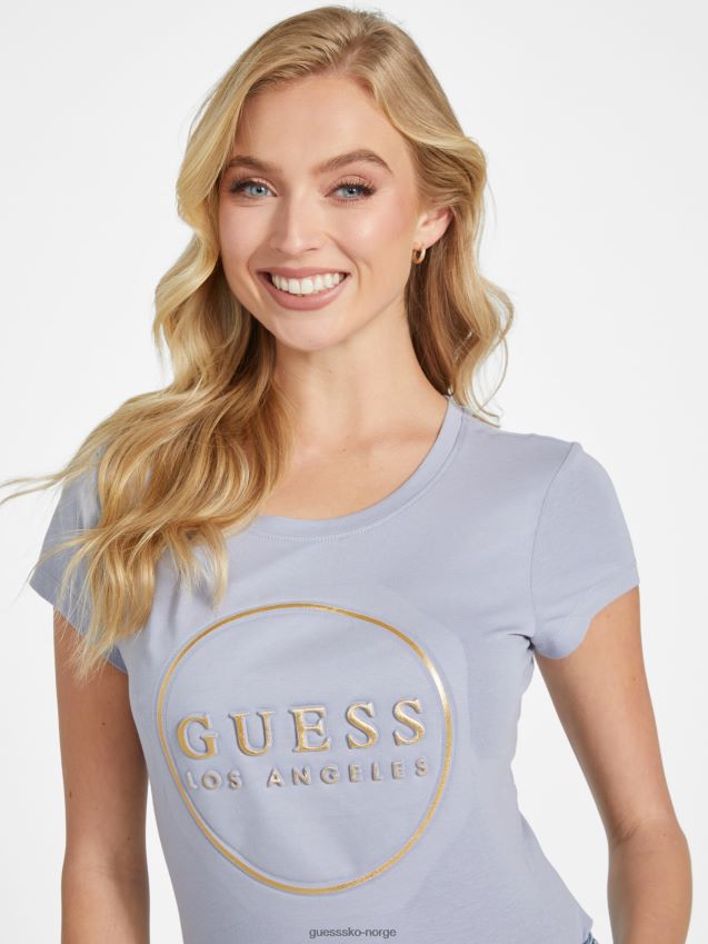 Guess gigi logo t-skjorte provence essens provence essens kvinner F0LJ807406