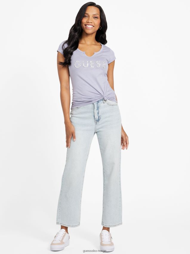 Guess holly crush tee provence essens provence essens kvinner F0LJ807382