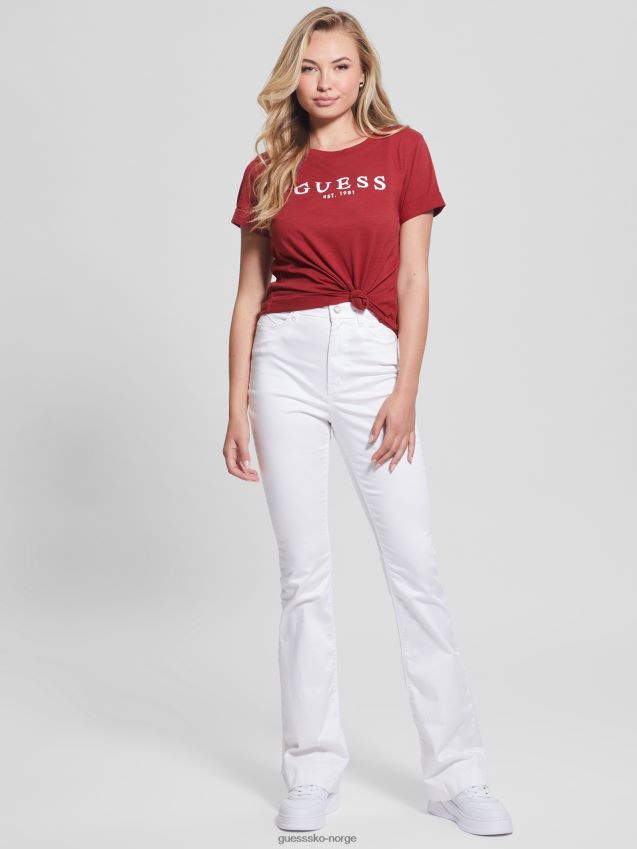 Guess rødbetejuice rød øko-logo med mansjett rødbetejuice kvinner F0LJ809850