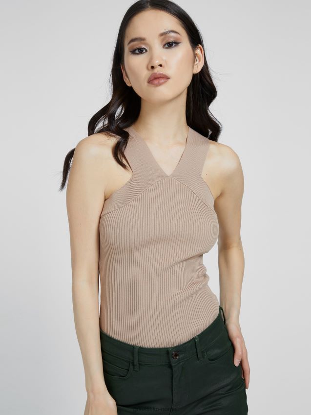 Guess beige tankgenser beige kvinner F0LJ805858