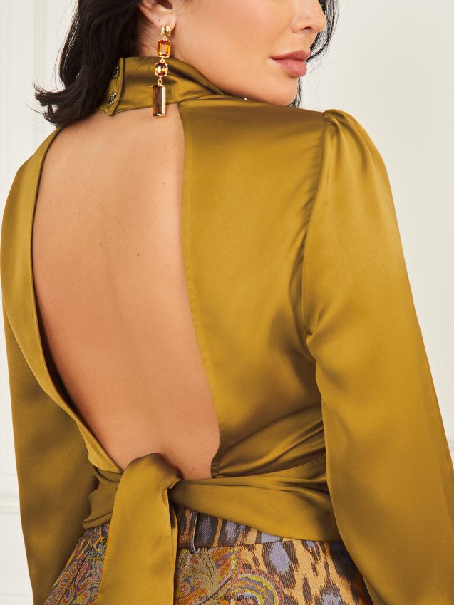 Guess cider gull a299 libertine topp cider gull a299 kvinner F0LJ809227