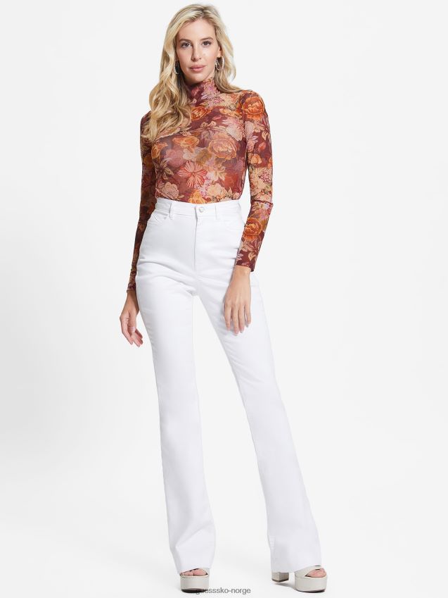 Guess digital billedvev trykk ma øko kamaria trykt topp digital billedvev print ma kvinner F0LJ809185