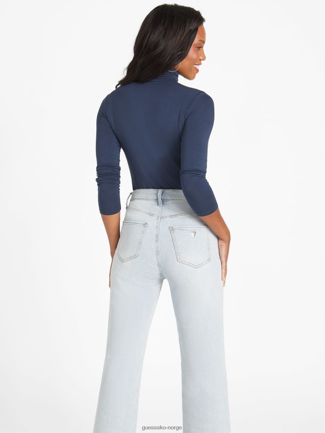 Guess dypeste blå øko lorna topp dypeste blå kvinner F0LJ807173