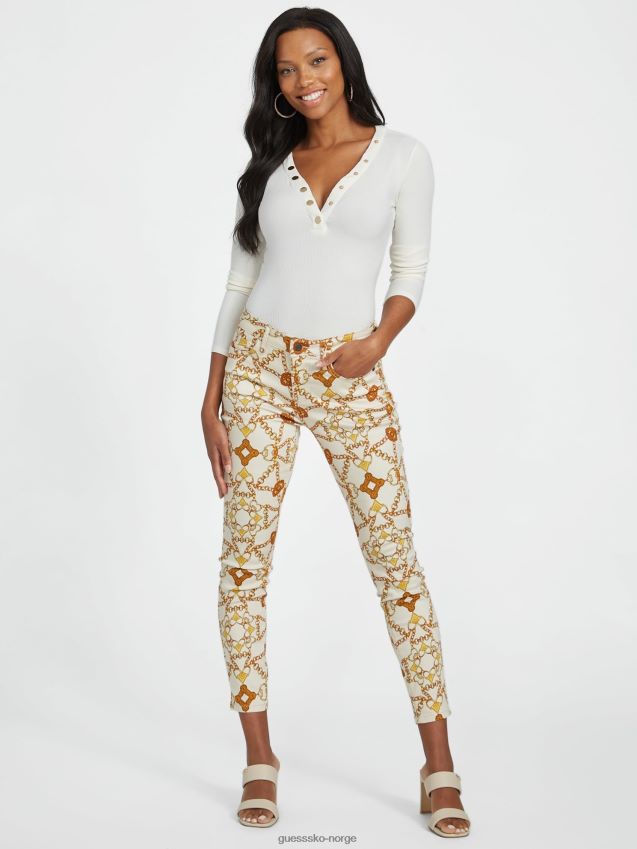 Guess eco delia topp due hvit due hvit kvinner F0LJ806959