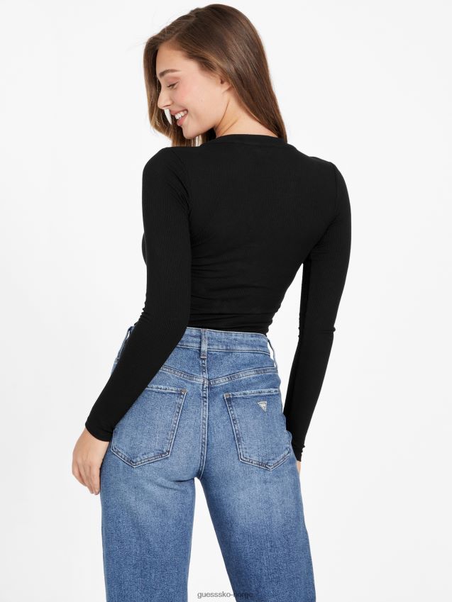 Guess eco delia topp kulsort kulsvart kvinner F0LJ807134