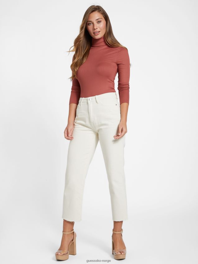 Guess eco farren topp ørkenrød ørkenrød kvinner F0LJ807001