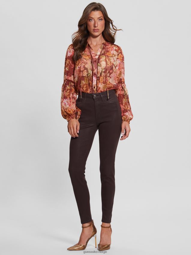 Guess eco josette topp digital billedvev print ma digital billedvev print ma kvinner F0LJ809192