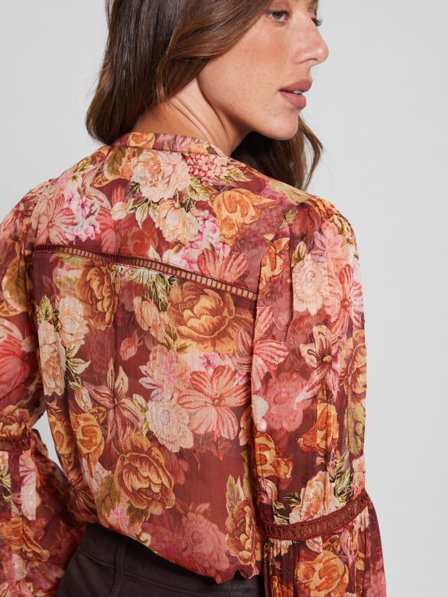 Guess eco josette topp digital billedvev print ma digital billedvev print ma kvinner F0LJ809192