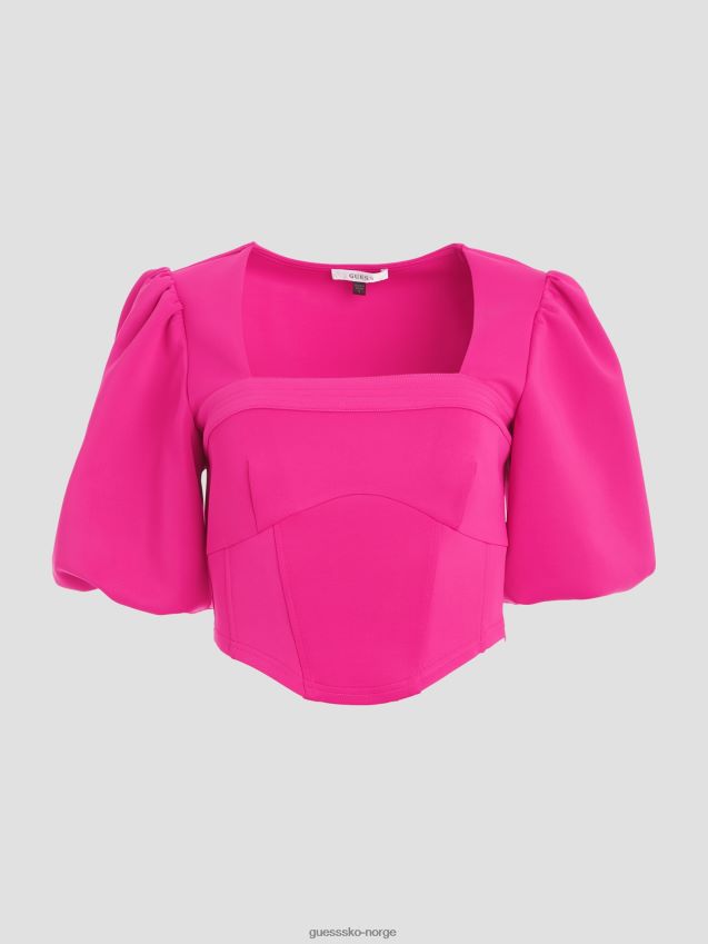 Guess french rose multi eco valentina korsett topp fransk rose multi kvinner F0LJ809292