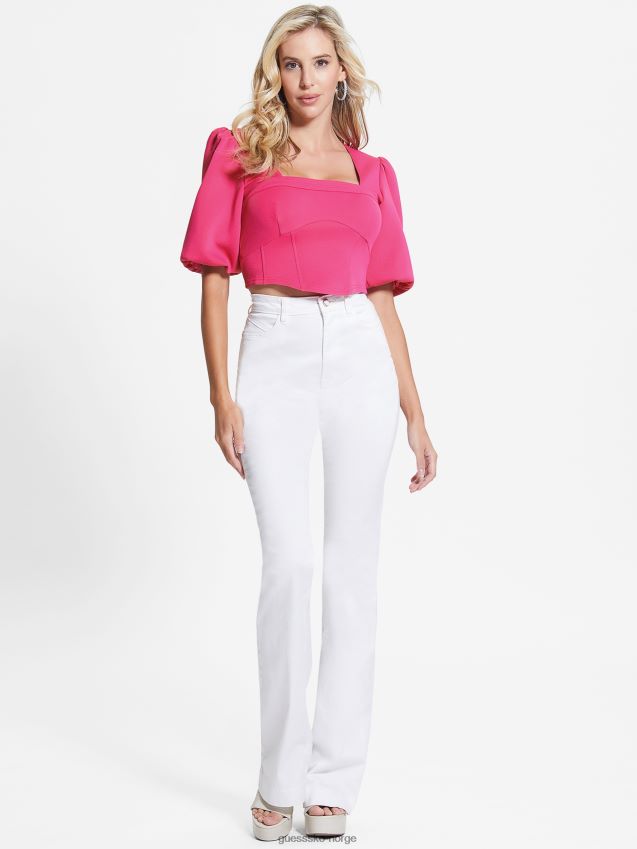 Guess french rose multi eco valentina korsett topp fransk rose multi kvinner F0LJ809292