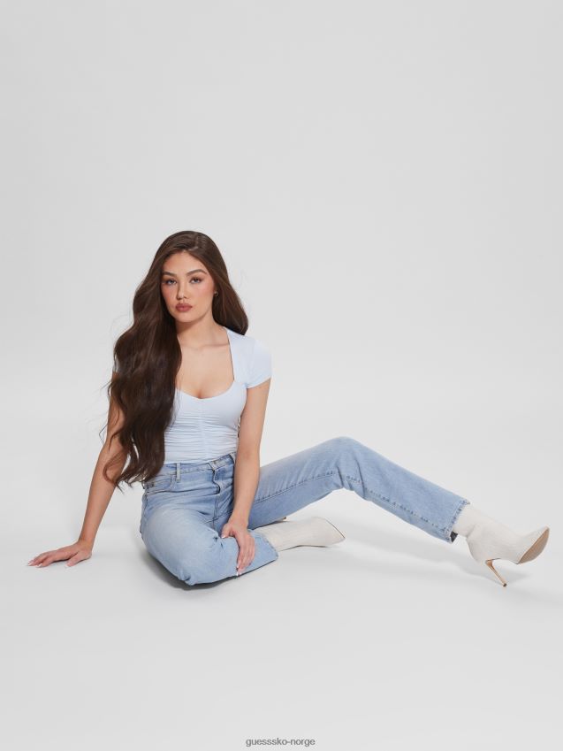 Guess frisk luft øko rayla rynket topp frisk luft kvinner F0LJ809410