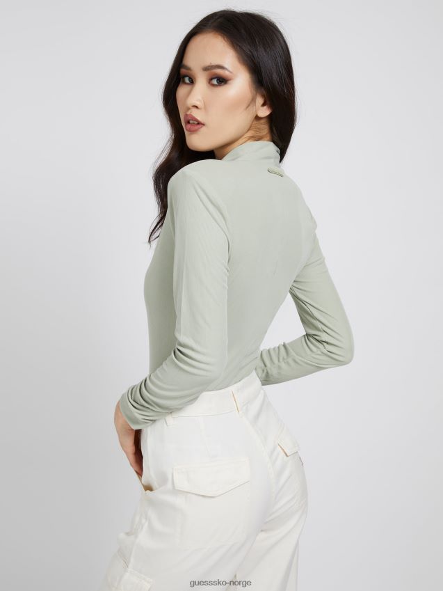 Guess grønn v-hals kropp grønn kvinner F0LJ806628