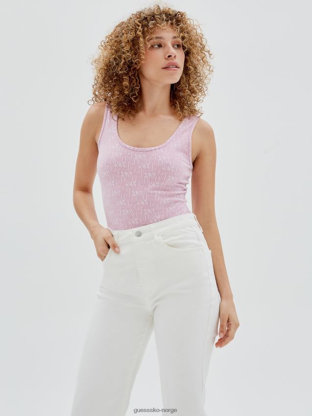 Guess hele logokroppen lilla lilla kvinner F0LJ803106