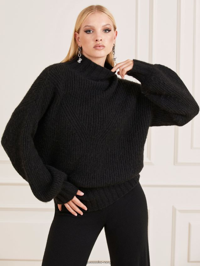 Guess marciano ullblanding genser svart svart kvinner F0LJ806193