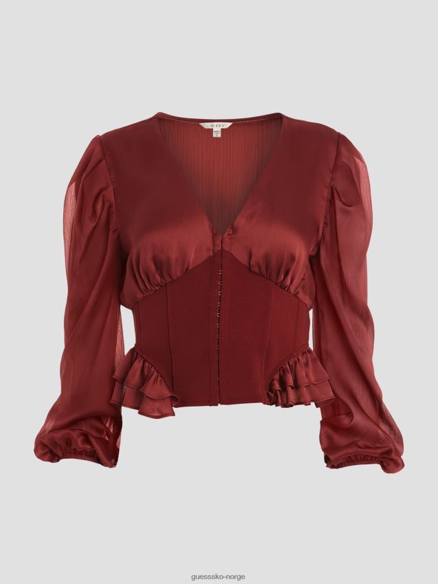 Guess mystic wine eco hamiri korsett topp mystisk vin kvinner F0LJ809130
