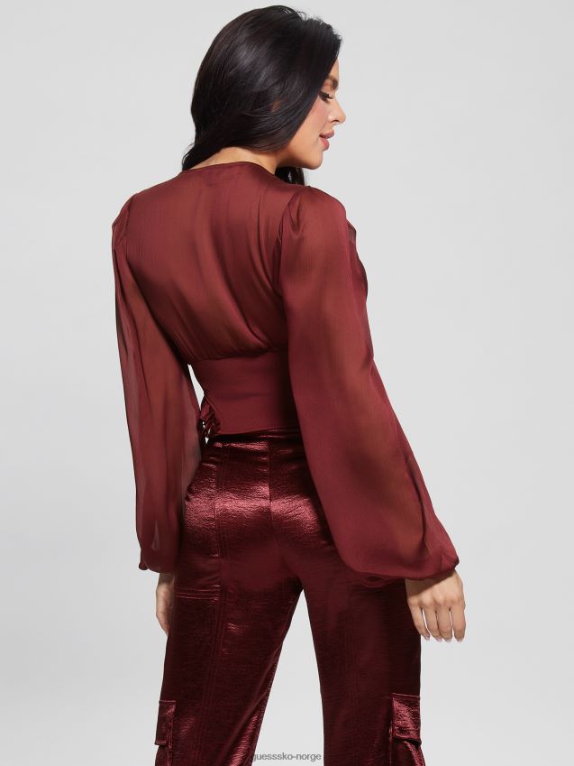 Guess mystic wine eco hamiri korsett topp mystisk vin kvinner F0LJ809130