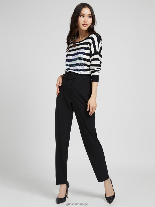 Guess rhinestones logo genser flerfarget mønster flerfarget mønster kvinner F0LJ806318