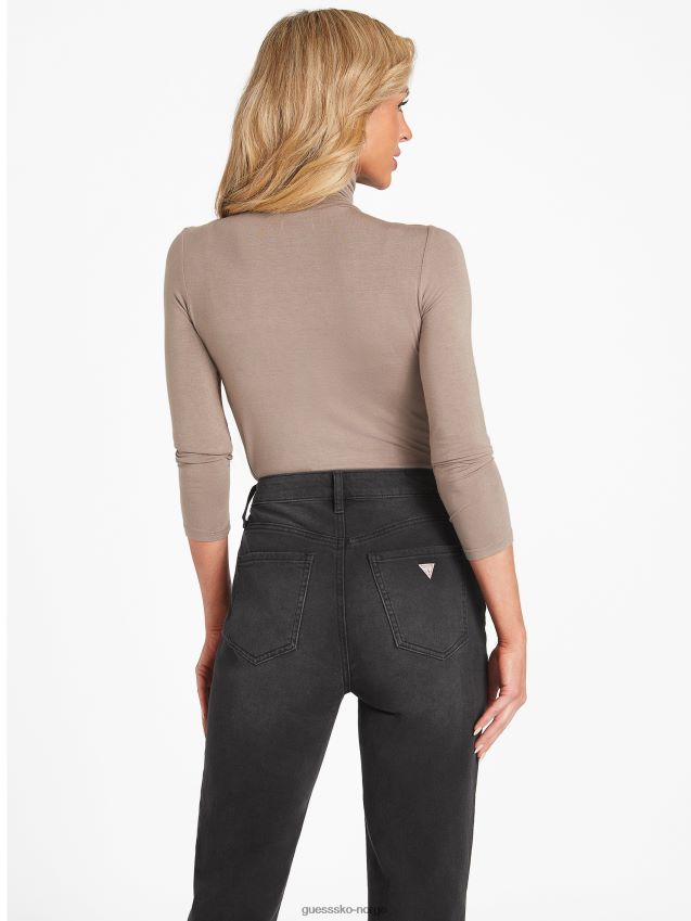 Guess rytterbrun øko lorna topp rytter brun kvinner F0LJ807315