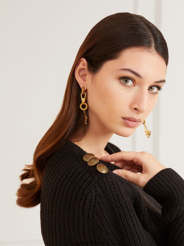 Guess sort marciano ullblandingsgenser svart kvinner F0LJ805911