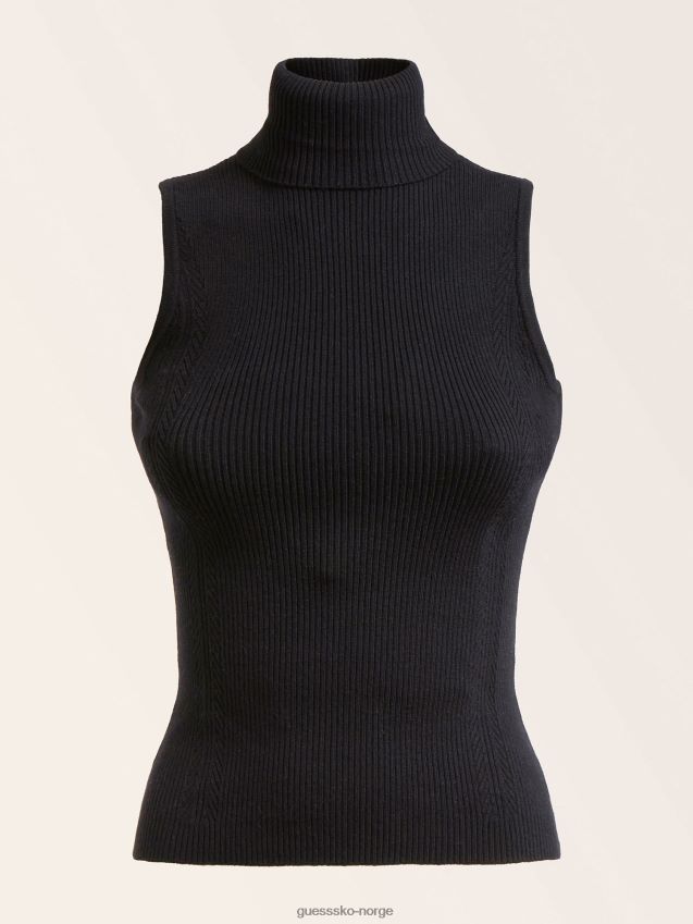 Guess svart marciano cashemere blanding genser topp svart kvinner F0LJ806691