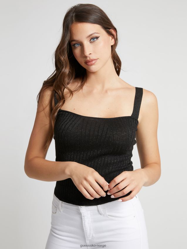 Guess svart tankgenser svart kvinner F0LJ806679